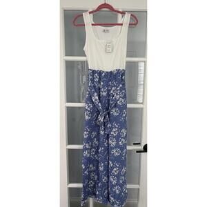 NWT  Women's Cupshe Floral Jumpsuit, Size Medium
